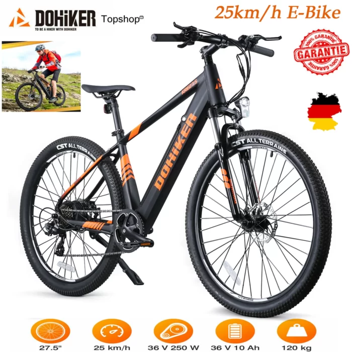 Dohiker KRE27.5 250W Elektro-Mountainbike 27