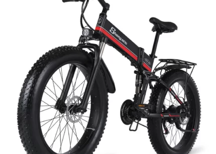 E-Bike Fatbike Schnee-Fahrrad